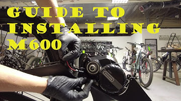 How to install the M600 motor.
