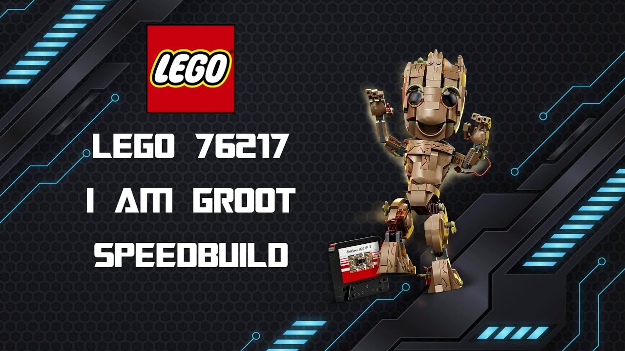 Lego I am Groot 76217 Speedbuild