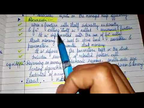 recursion in data structure #shorts #datastructures #programming