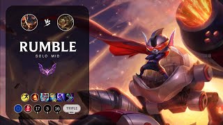 Rumble Mid vs Renekton - EUW Master Patch 14.8