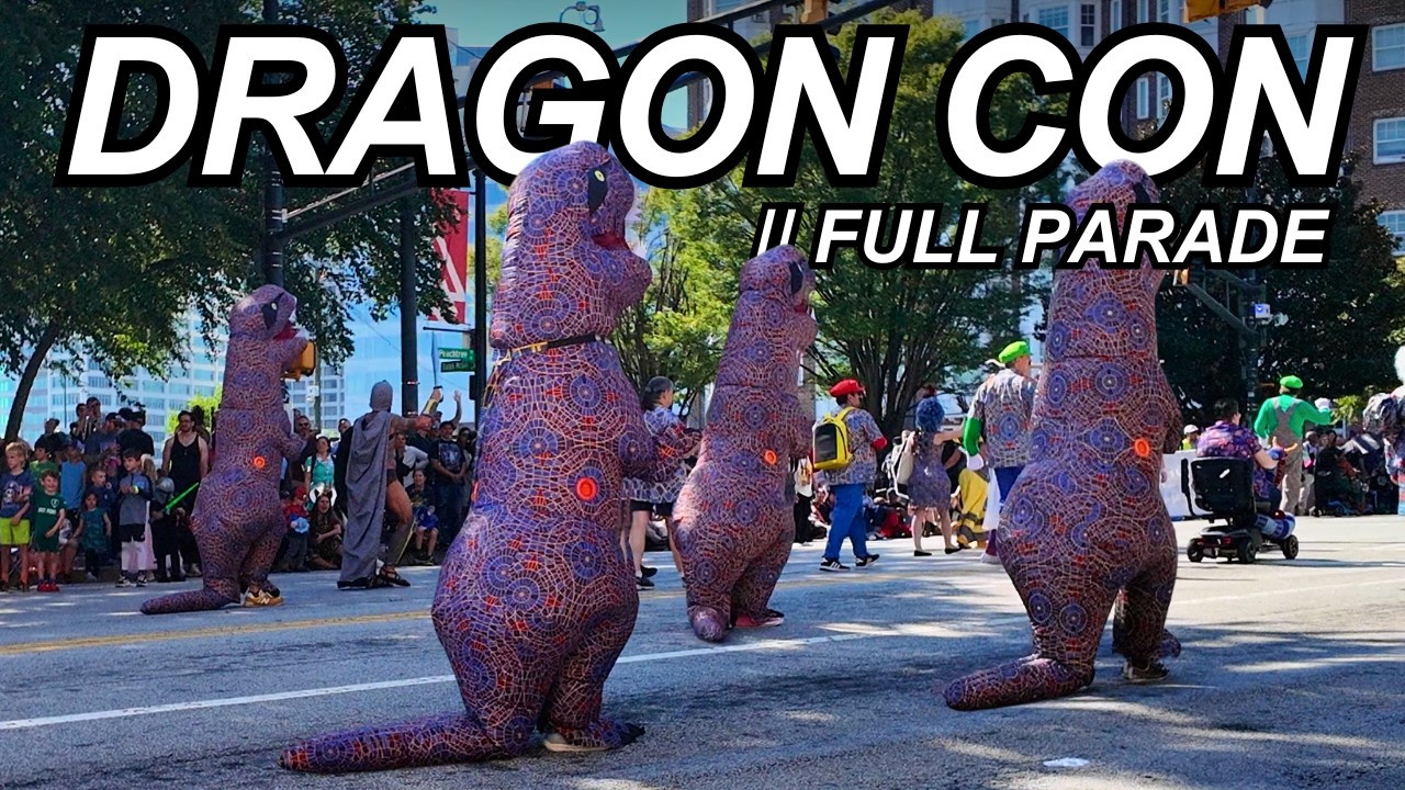 2025 Dragon Con Full Parade in 4K