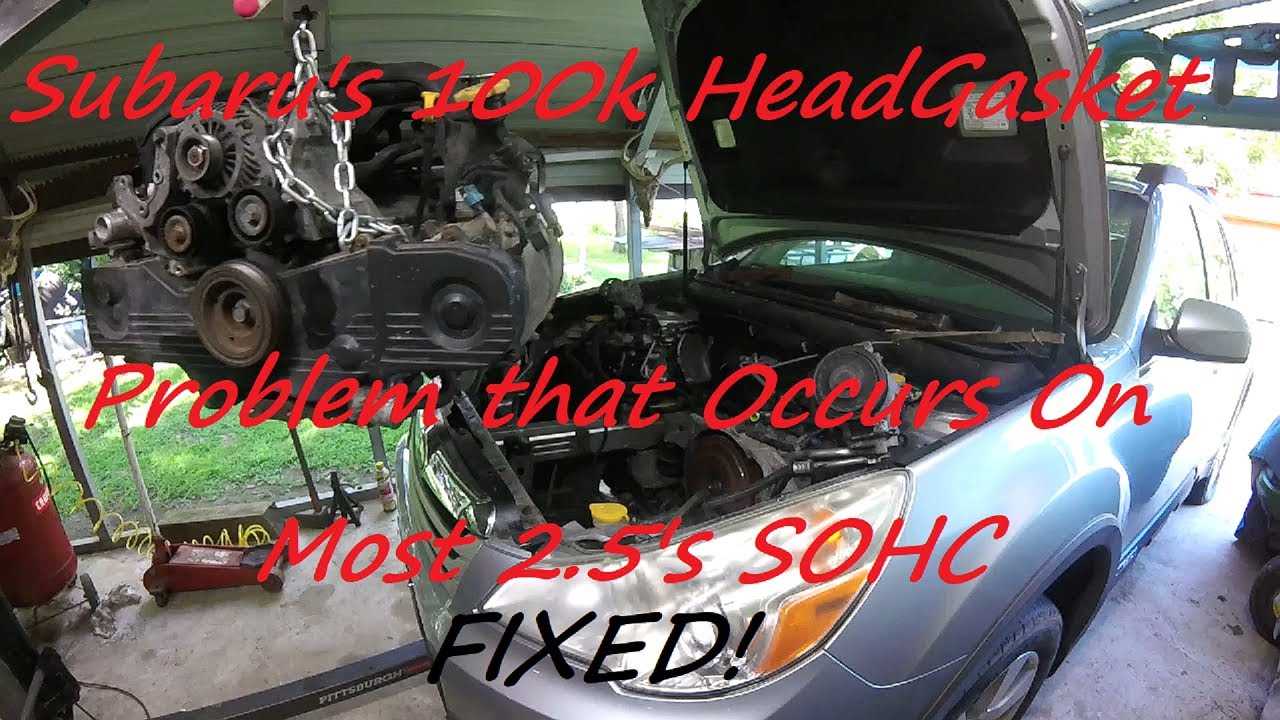 2012 Subaru Outback Subaru's Notorious Head Gasket Problem Tackled