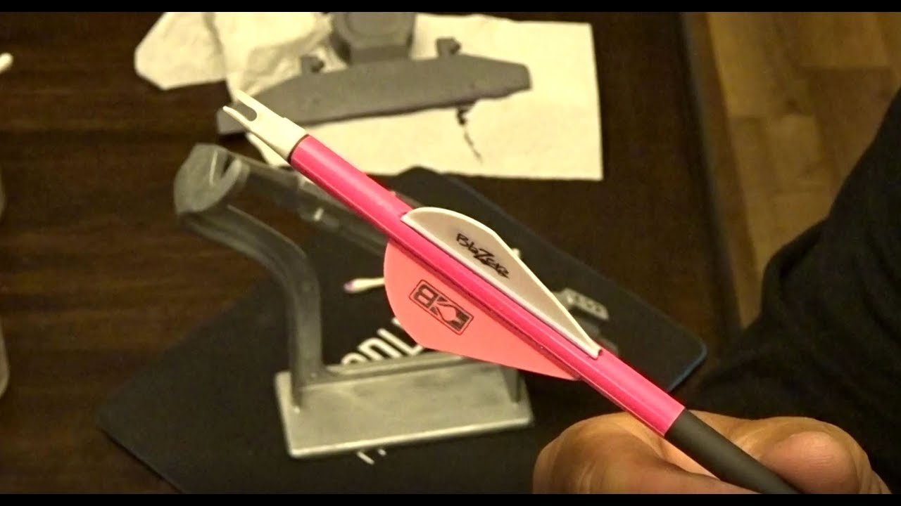 Unique Arrow Fletching Method YouTube