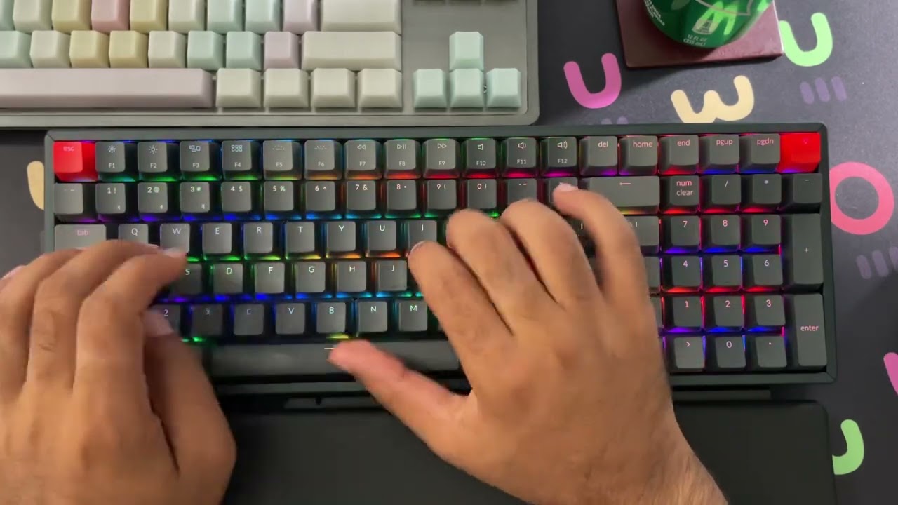 Keychron K4 V2 with Silent blacks