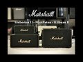 Sound comparison between marshall emberton 2 vs marshall middleton vs marshall kilburn 2