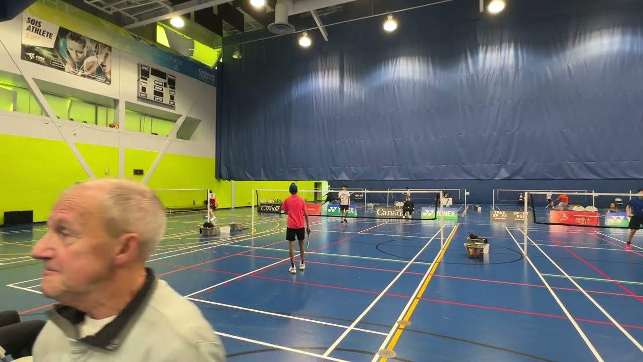 2025 Quebec Junior Elite. BS-U17 Manjotvir Singh Sagoo vs Atticus Mak