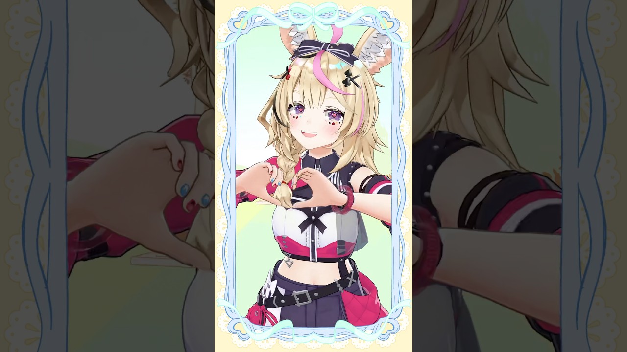 Nerissaちゃんのお嫁♡ダンスでポルカロイドも胸がきゅんきゅんしゅきしゅきっ♡ #shorts #お嫁HOLIC