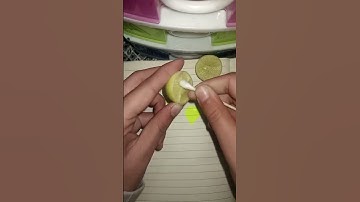 Viral Hack to remove a highlighter 😱😲. #hack #highlighterremover #shorts #youtubeshorts #lemon