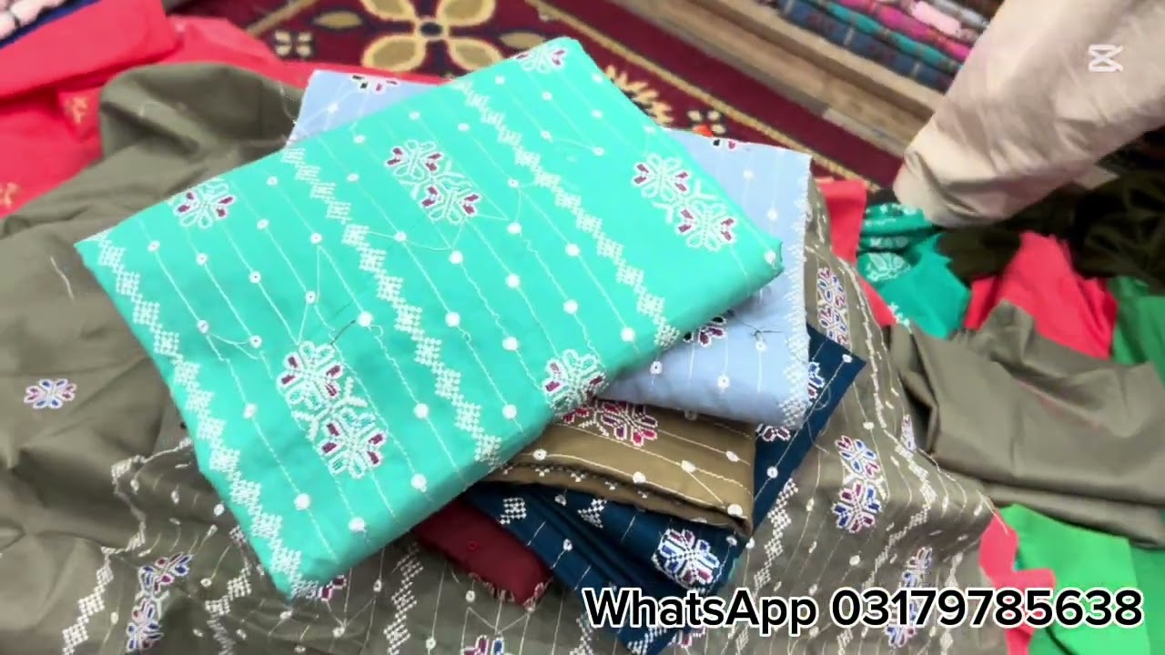 GUL fabric rashakai Eid special design 2pc embroidery suit #rashakaiclothmarket