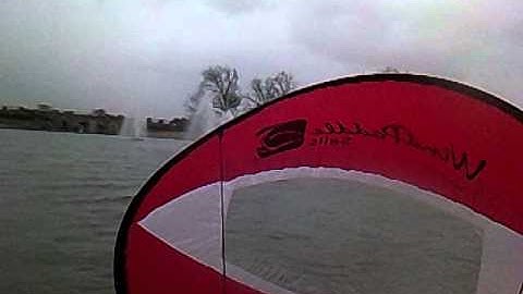 Kayak Sailing Using WindPaddle Sail