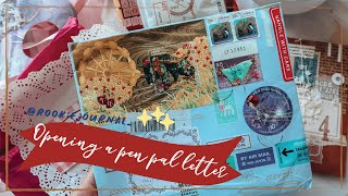 Opening a Pen Pal Letter From Puiian  | Pen Pal Letter | Snail Mail