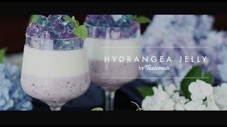 【プレミアム】ひんやり紫陽花ゼリー【ASMR】