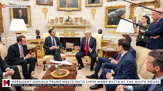 🇺🇸 President Donald Trump Welcomes NATO Secretary General Mark Rutte at The White House [LIVE]