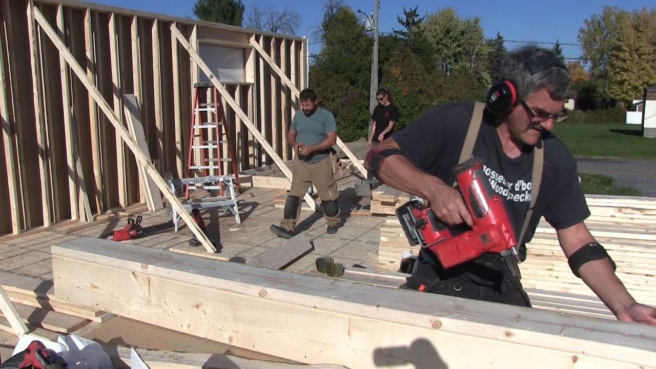 The Woodpecker Ep 339 - Building  our daughter's  new house part 1