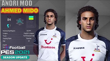 PES 2021 - FREE DOWNLOAD UPDATE FACE AHMED MIDO