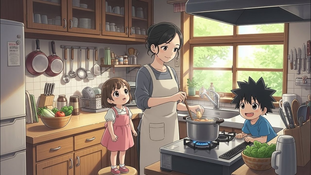 A Quiet Winter Morning in a Japanese Home | Cozy Family Story | Relaxing ASMR Vibes | SAKINp1 