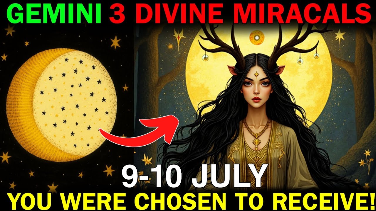 GEMINI ♊ July 9-10 ASTROLOGY SHOCKER! 3 Divine Miracles You Were CHOSEN to Receive!💫 Must Watch!