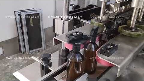 Pump plastic bottle wheel rolling spindle capping machine high speed capper  line