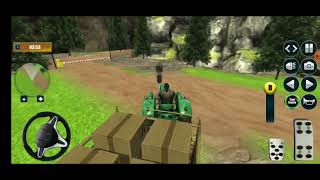 Real Tractor Trolley game | Tracor | Real tractor Trolley Cargo Farming Simulation game #ep1 screenshot 5