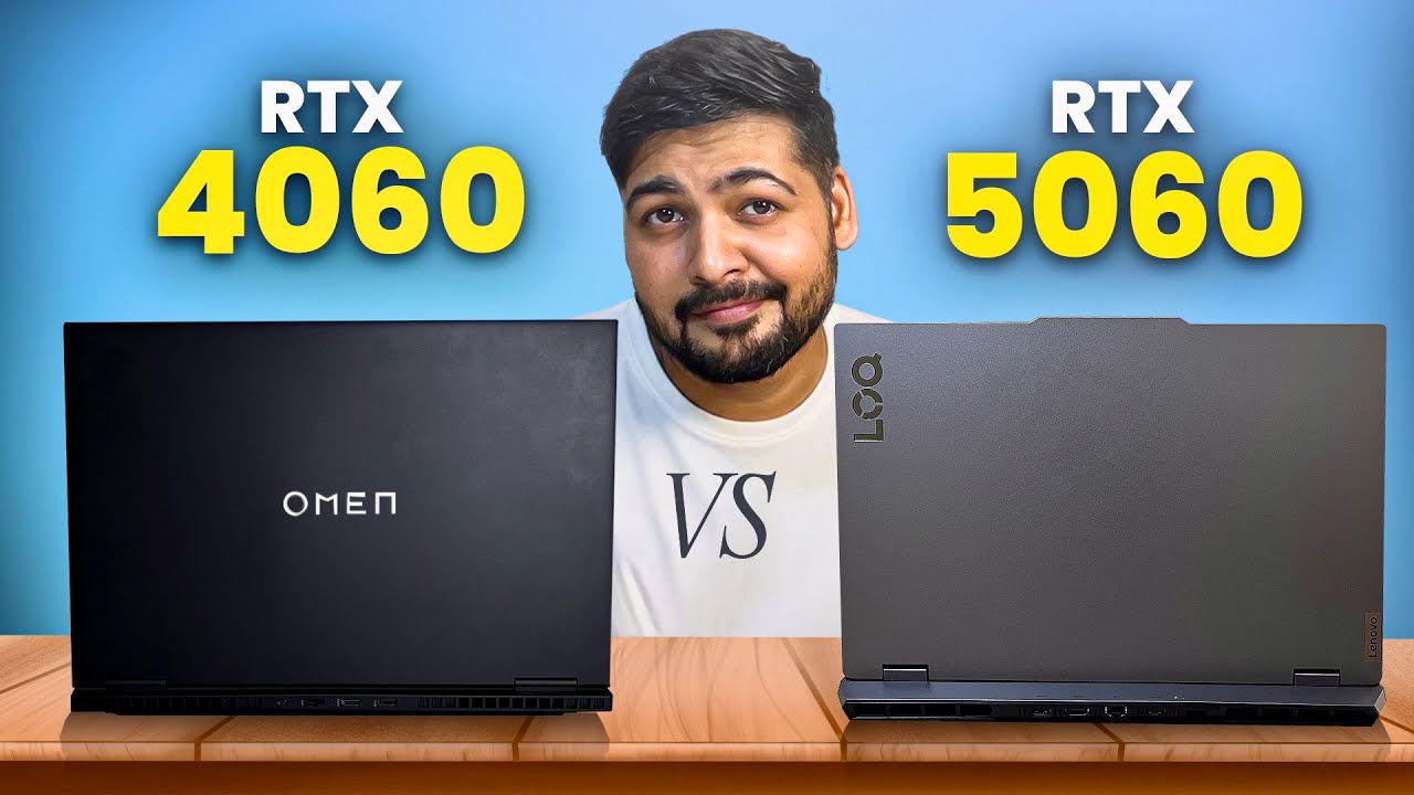 🔥 RTX 4060 vs RTX 5060 Laptop GPU – Real Gaming Comparison & Benchmarks | DLSS 4 vs DLSS 3 Tested!