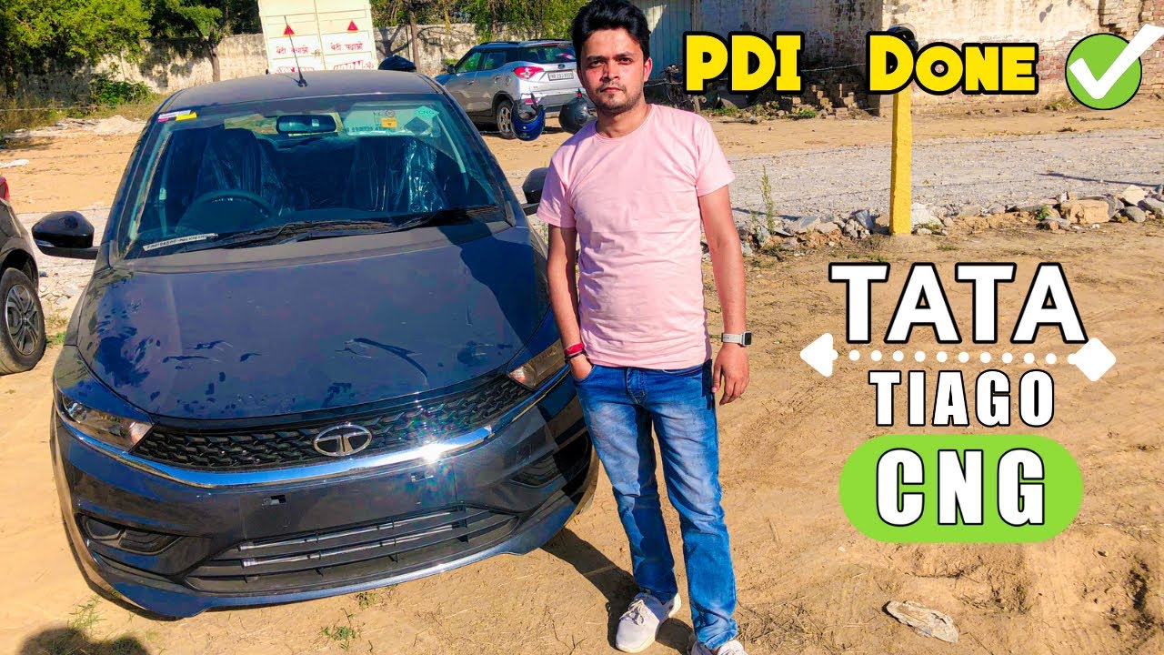 PDI Done For Tata Tiago XT CNG | The BagPacker Rohit 