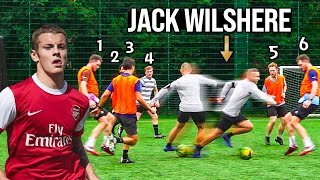 Jack Wilshere VS Amateur Footballers (INSANE SKILLS)