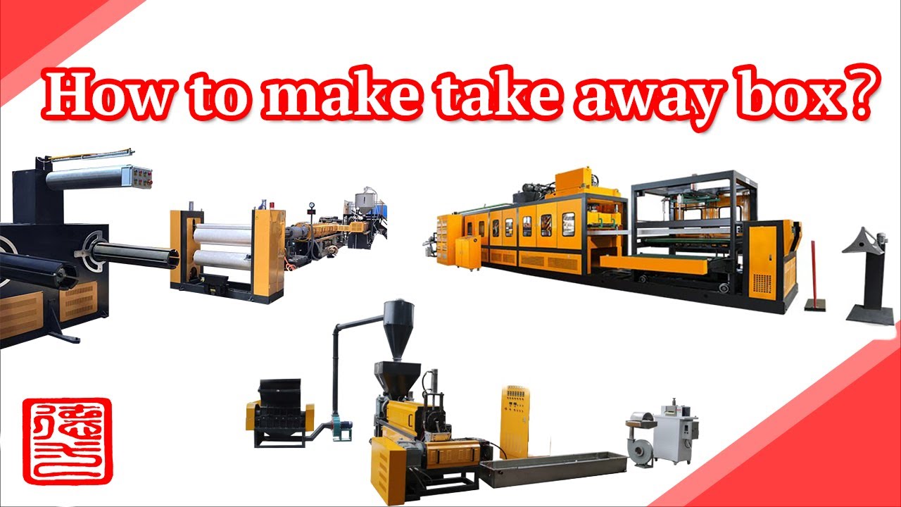 Take away box | polystyrene foam tray machine | Disposable food container 