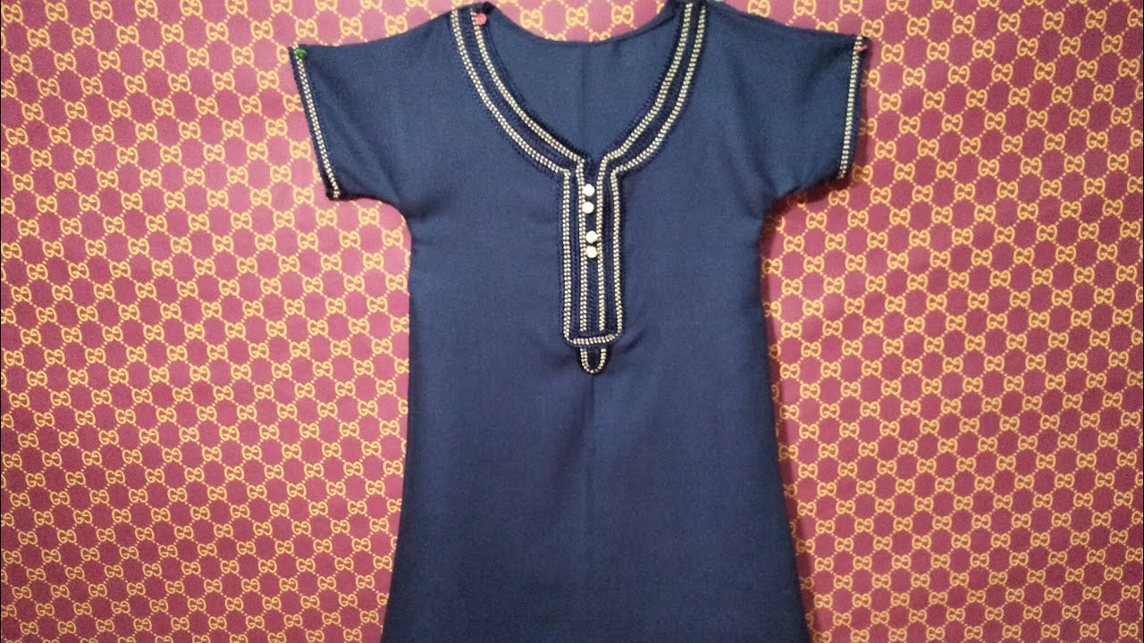 تفصيل وخياطة قندورة للاولاد بعمر سنة ونصف بأقل التكاليف