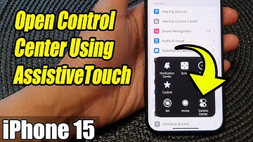 iPhone 15/15 Pro Max: How to Open Control Center Using AssistiveTouch