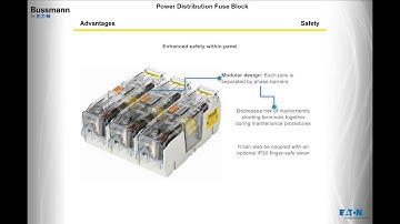 Bussmann Power Distribution Fuse Blocks