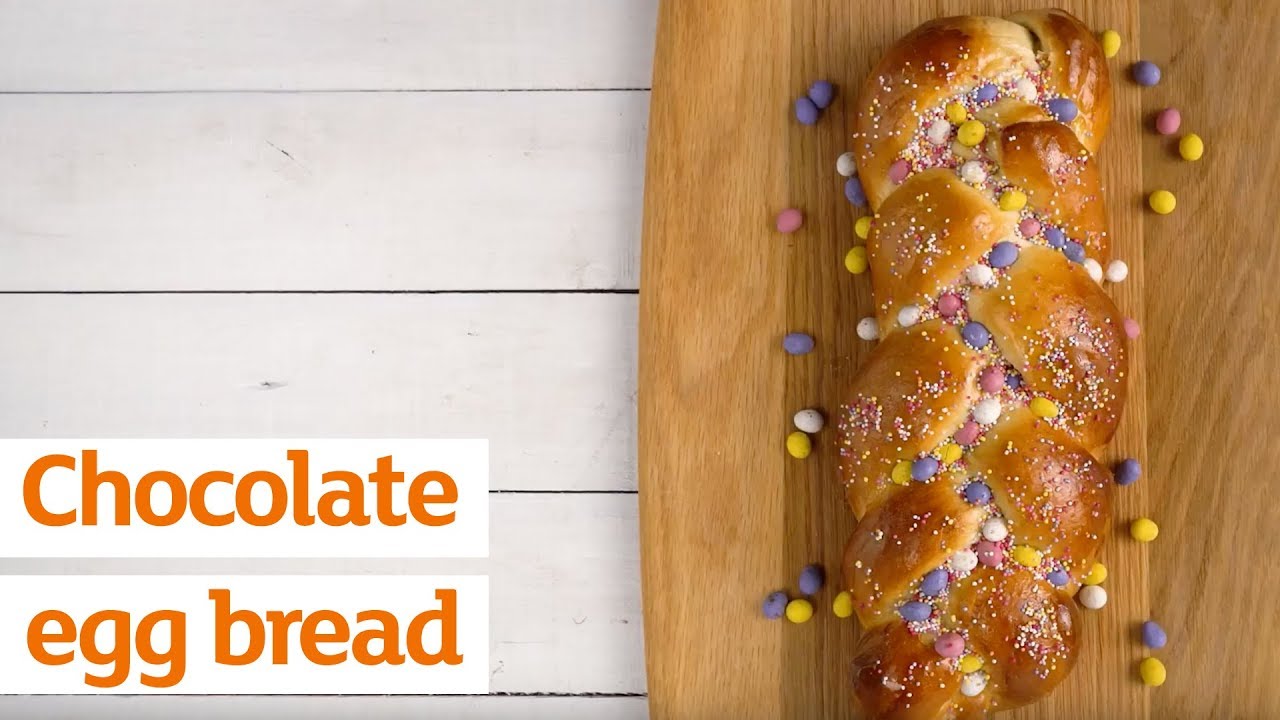 Chocolate egg bread Recipe Sainsbury's YouTube