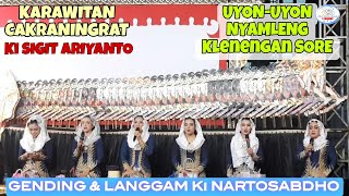 Uyon-Uyon Nyamleng⁉️ Gending&Langgam Ki Nartosabdho Karawitan CAKRANINGRAT #karawitan #gamelan #fyp