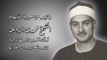 سورة الأنعام (٩٥-١١١) - الشيخ حمدى الزامل - قرآن المغرب ١٧ رمضان ١٤٤٢