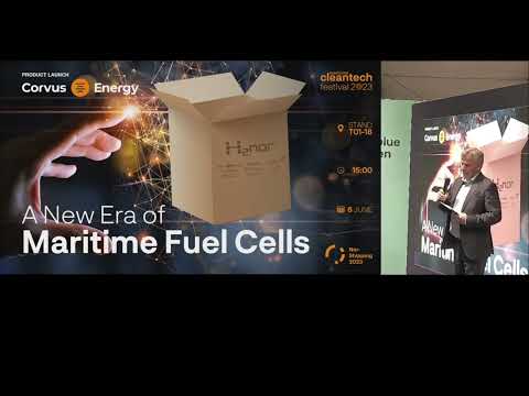 Corvus Fuel Cell Product Launch - A New Era of Maritime Fuel Cells