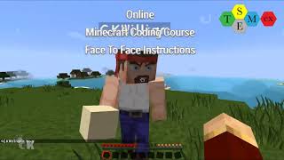 On-line course - Coding Minecraft promotion video 1