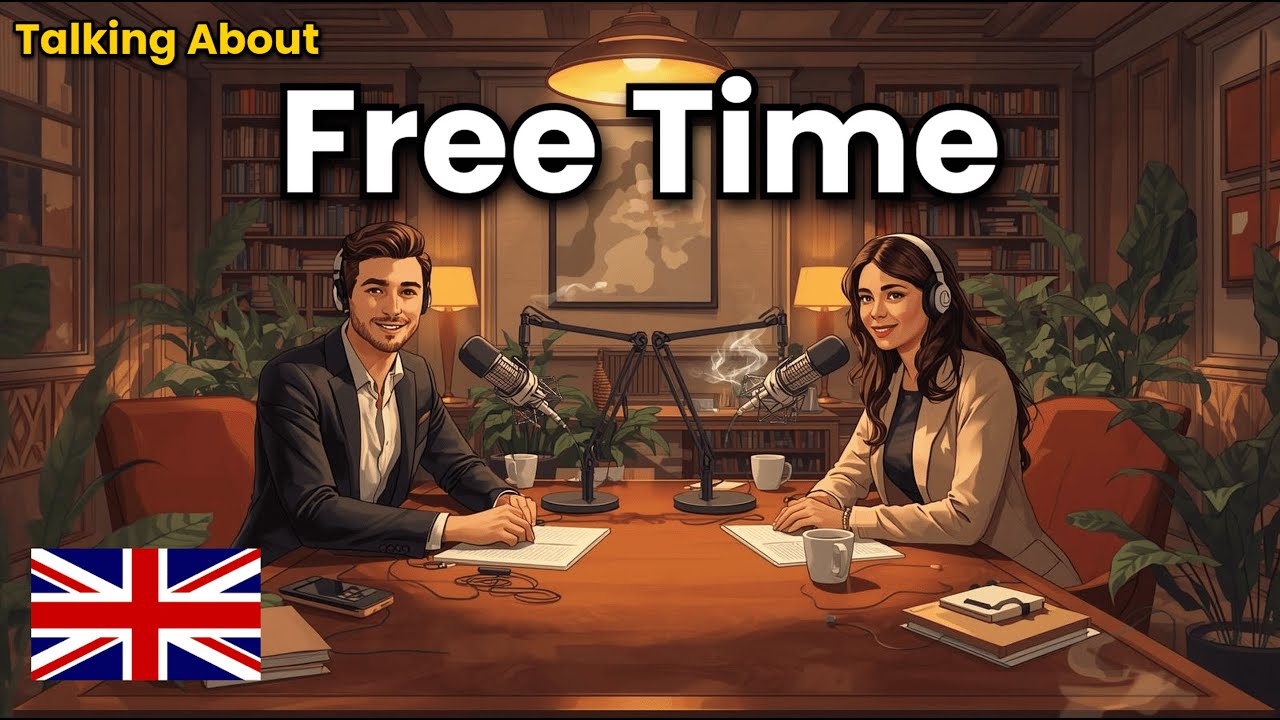 How to Talk About Free Time in English | English Conversation Practice