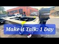 Make it talk in 1 day first operating conditions test