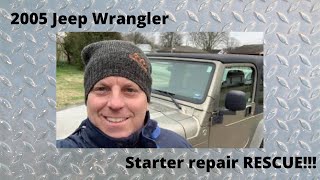 Jeep Wrangler Starter Repair