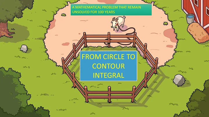 A MATHEMATICAL PROBLEM THAT STUMPED MATHEMATICIAN FOR 100 YEARS ,FROM CIRCLE TO COUTOUR INTEGRAL