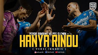 Story Persib terbaru, Hanya Rindu versi inggris - Path Persib