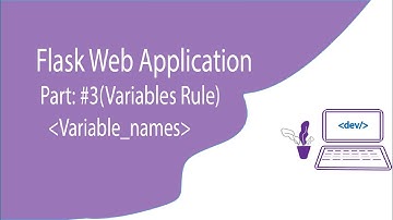 Variables rule in flask python on Vscode easy way.