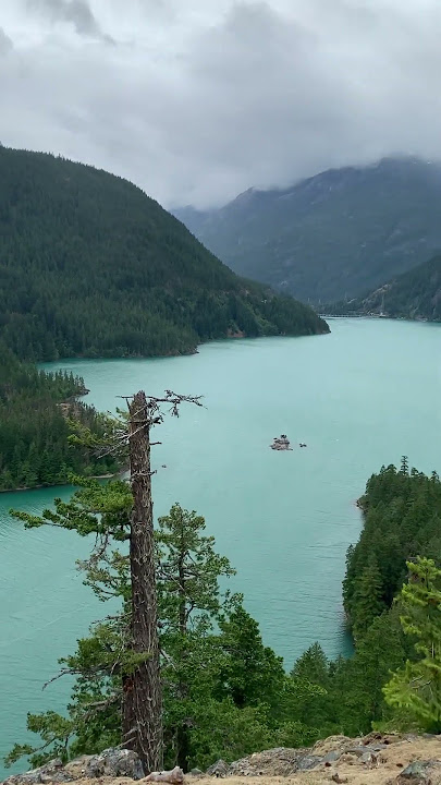 Diablo lake scenic beauty #diablo #lakeview