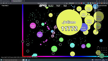 AGAR.IO MULTIBOX TAKEOVER #35 || OP-BOTS.COM