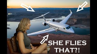 CALLING ALL AVIATRIXES! Jessie Doros Interview: G650 and Airline Pilot