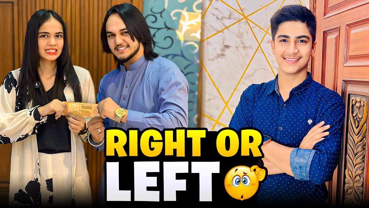 LEFT OR RIGHT CHALLENGE//HUNU DAMAGE HO GAYA