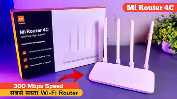 MI ROUTER 4C - Unboxing & Full Setup - Speed Test | 300mbps Xiaomi 4C Router Range Test