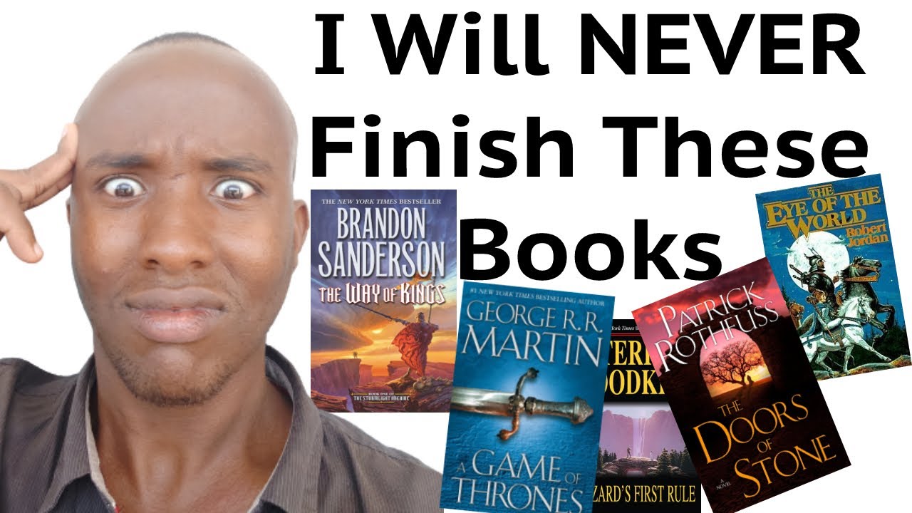 I WILL NEVER FINISH THESE BOOKS [Some Awful, others Meh, Most GREAT!]