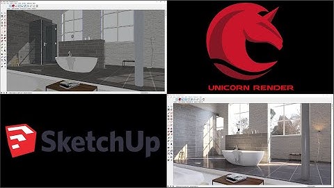 Unicorn Render SketchUp Plugin teaser