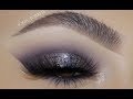 COOL TONED GLITTER  SMOKEY EYE