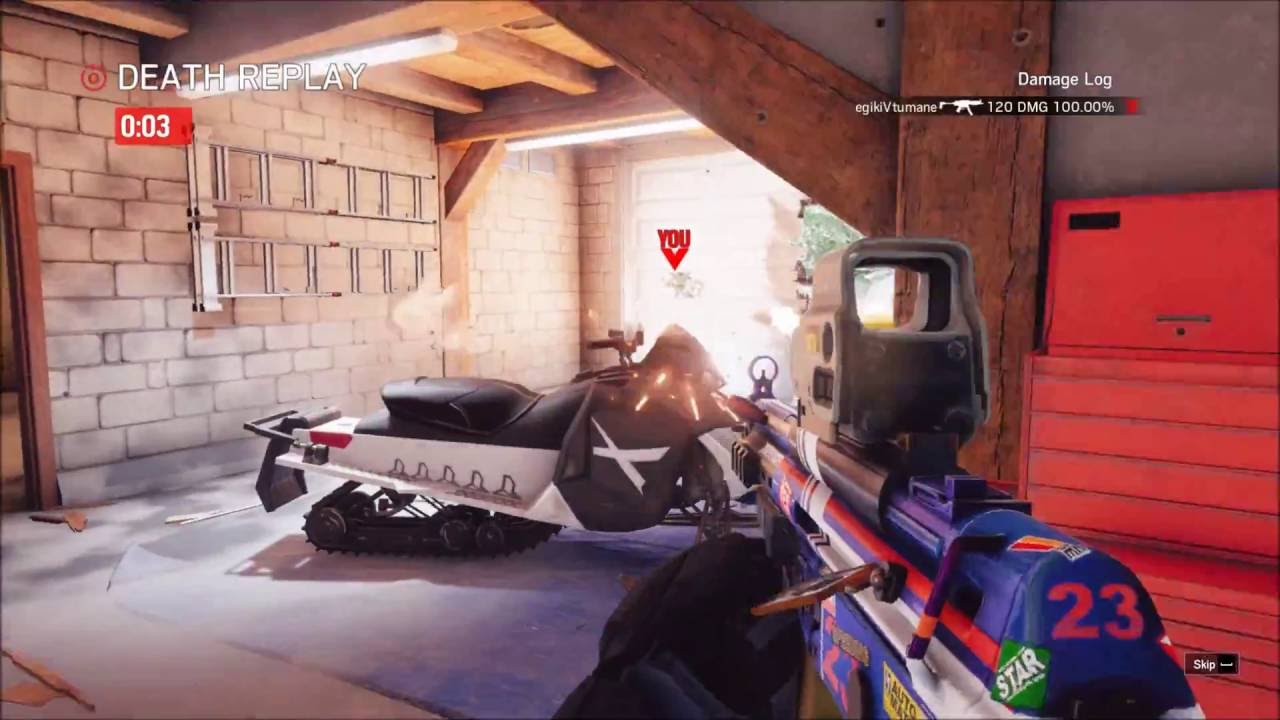 Obvious hacker in R6: Siege